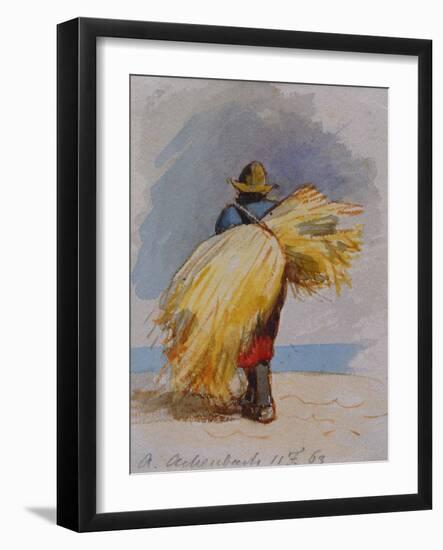 A Harvester-Andreas Achenbach-Framed Giclee Print