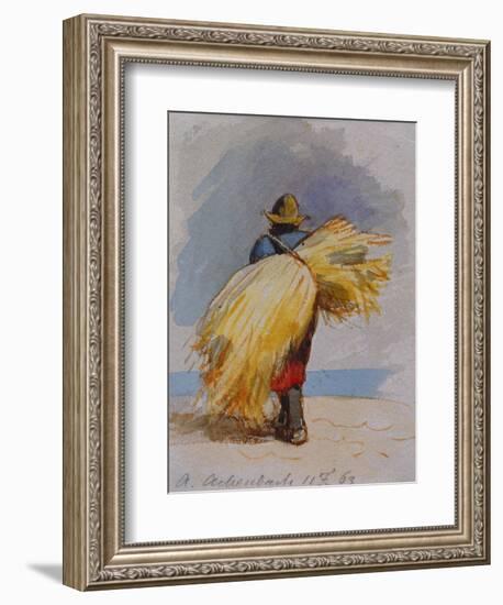 A Harvester-Andreas Achenbach-Framed Giclee Print