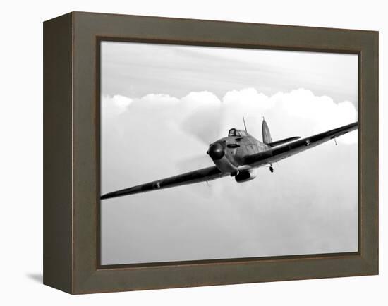 A Hawker Hurricane Aircraft in Flight-Stocktrek Images-Framed Premier Image Canvas