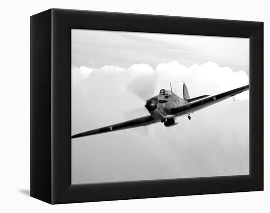 A Hawker Hurricane Aircraft in Flight-Stocktrek Images-Framed Premier Image Canvas