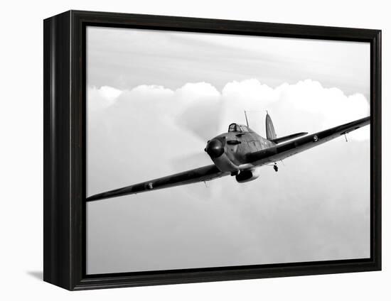 A Hawker Hurricane Aircraft in Flight-Stocktrek Images-Framed Premier Image Canvas