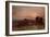 A Hayfield Near East Bergholt at Sunset-John Constable-Framed Giclee Print