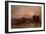 A Hayfield Near East Bergholt at Sunset-John Constable-Framed Giclee Print