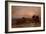 A Hayfield Near East Bergholt at Sunset-John Constable-Framed Giclee Print