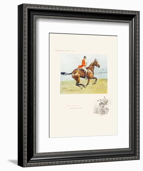 A Head Like a Lady-Snaffles-Framed Premium Giclee Print