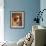 A Head of a Saint Bernard-P Magee-Framed Giclee Print displayed on a wall