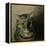 A Head Study of a Tabby Cat-Louis Wain-Framed Premier Image Canvas