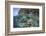 A Healthy Coral Reef Grows Near Limestone Islands in Raja Ampat-Stocktrek Images-Framed Photographic Print