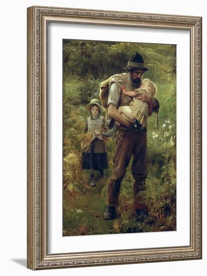 A Heavy Burden-Arthur Hacker-Framed Giclee Print