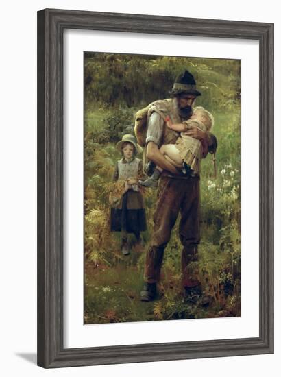 A Heavy Burden-Arthur Hacker-Framed Giclee Print