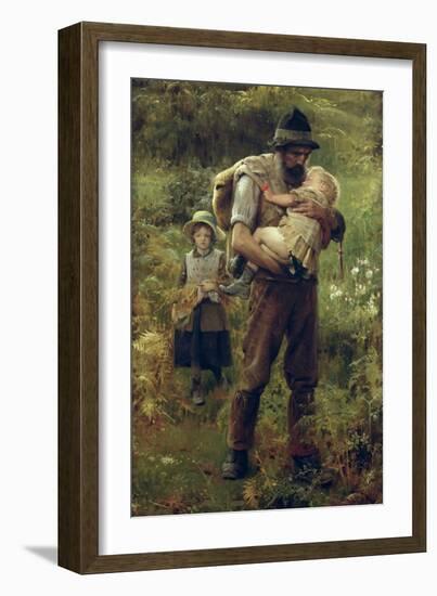 A Heavy Burden-Arthur Hacker-Framed Giclee Print