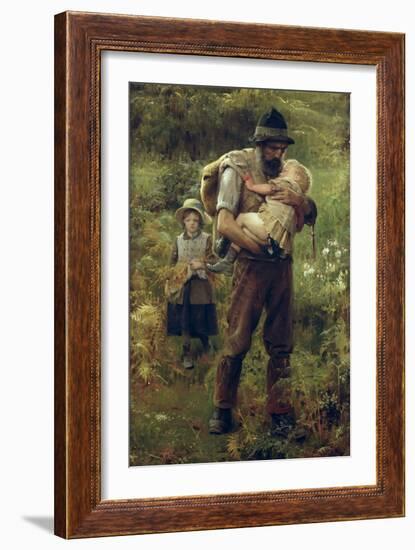 A Heavy Burden-Arthur Hacker-Framed Giclee Print