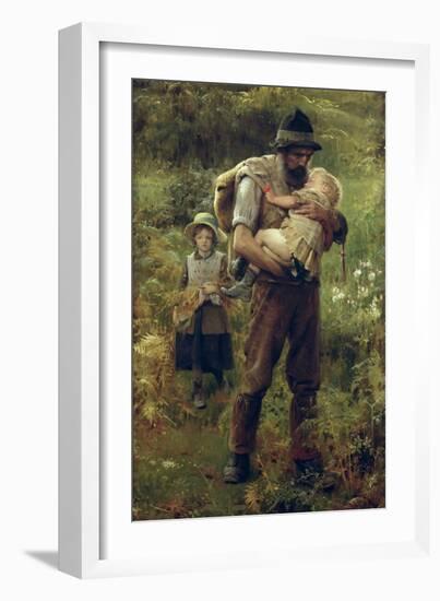 A Heavy Burden-Arthur Hacker-Framed Giclee Print