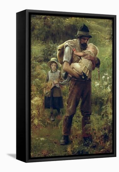 A Heavy Burden-Arthur Hacker-Framed Premier Image Canvas