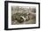 A heavy howitzer, Somme campaign, France, World War I, 1916-Unknown-Framed Photographic Print