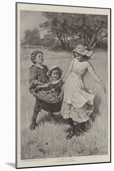 A Heavy Load-Frederick Morgan-Mounted Giclee Print