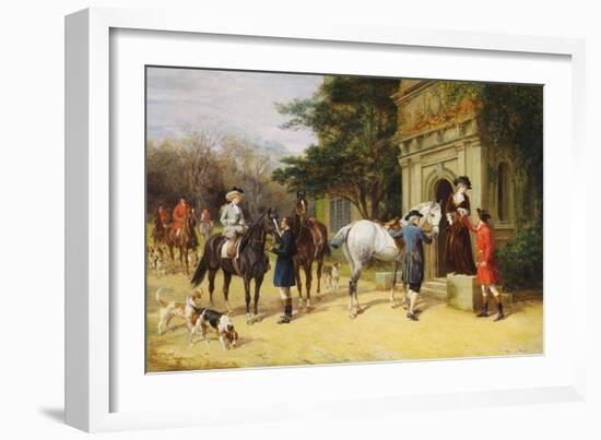 A Helping Hand-Heywood Hardy-Framed Giclee Print