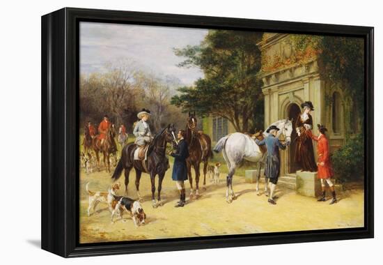 A Helping Hand-Heywood Hardy-Framed Premier Image Canvas