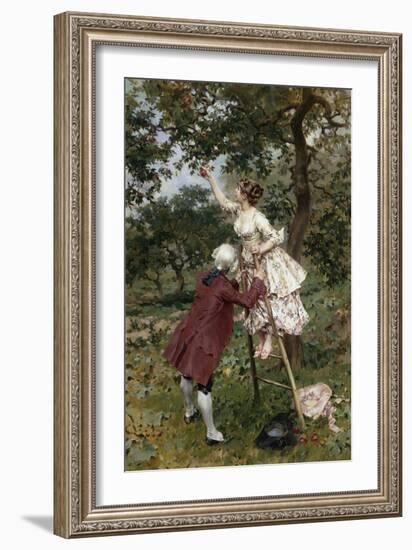 A Helping Hand-Frederik Hendrik Kaemmerer-Framed Giclee Print