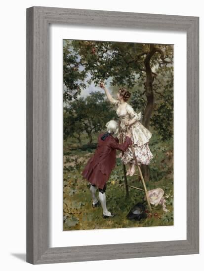 A Helping Hand-Frederik Hendrik Kaemmerer-Framed Giclee Print