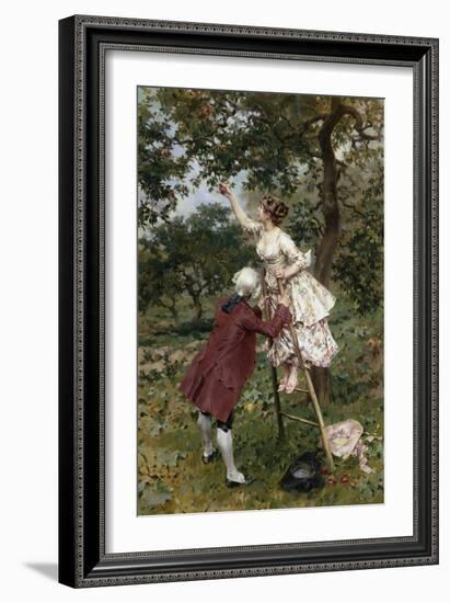 A Helping Hand-Frederik Hendrik Kaemmerer-Framed Giclee Print