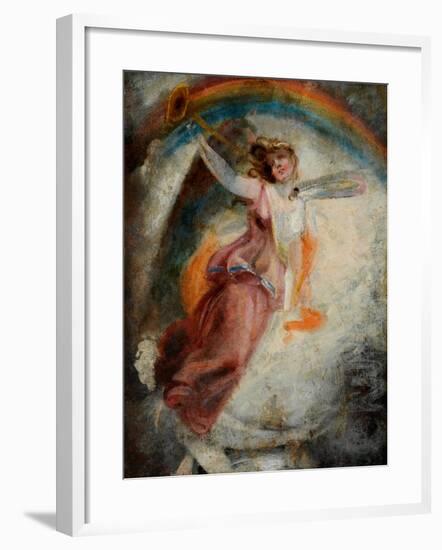 A Herald Angel-John Constable-Framed Giclee Print
