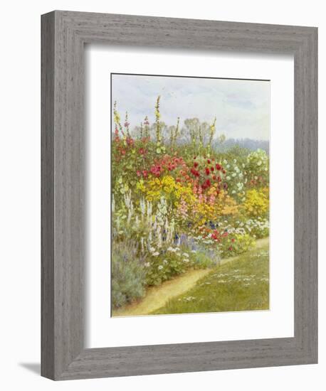 A Herbaceous Border-Helen Allingham-Framed Giclee Print