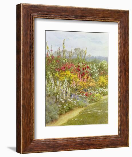 A Herbaceous Border-Helen Allingham-Framed Giclee Print