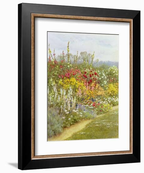 A Herbaceous Border-Helen Allingham-Framed Giclee Print