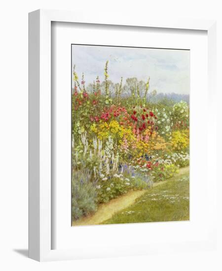 A Herbaceous Border-Helen Allingham-Framed Giclee Print