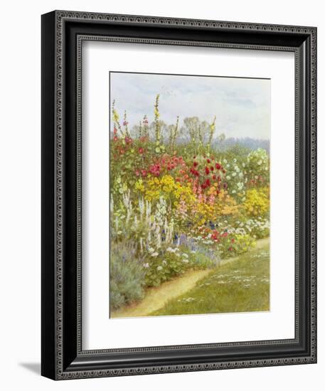 A Herbaceous Border-Helen Allingham-Framed Giclee Print