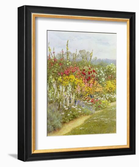 A Herbaceous Border-Helen Allingham-Framed Giclee Print