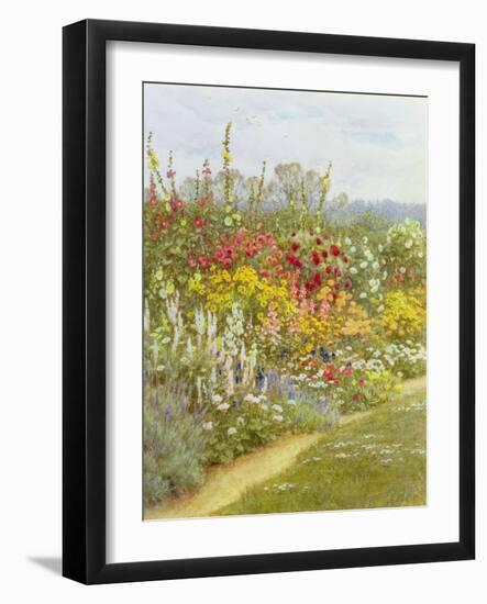 A Herbaceous Border-Helen Allingham-Framed Giclee Print