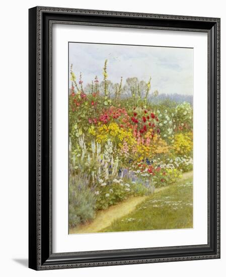 A Herbaceous Border-Helen Allingham-Framed Giclee Print