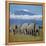 A Herd of Elephants with Mount Kilimanjaro in the Background-Nigel Pavitt-Framed Premier Image Canvas