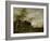 A Herdsmans Hut-Paulus Potter-Framed Art Print