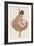 A High Kicking Dancer-Ferdinand Von Reznicek-Framed Art Print