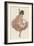 A High Kicking Dancer-Ferdinand Von Reznicek-Framed Art Print