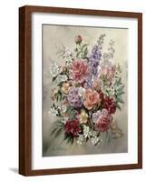 A High Summer Bouquet-Albert Williams-Framed Giclee Print