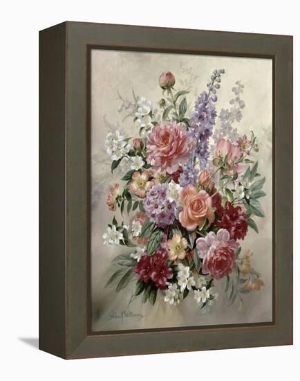 A High Summer Bouquet-Albert Williams-Framed Premier Image Canvas