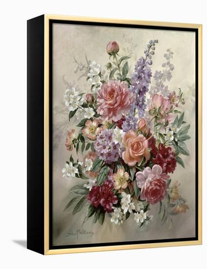 A High Summer Bouquet-Albert Williams-Framed Premier Image Canvas