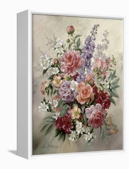 A High Summer Bouquet-Albert Williams-Framed Premier Image Canvas