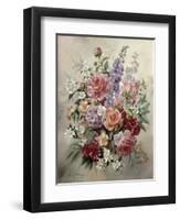 A High Summer Bouquet-Albert Williams-Framed Giclee Print