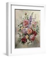 A High Summer Bouquet-Albert Williams-Framed Giclee Print