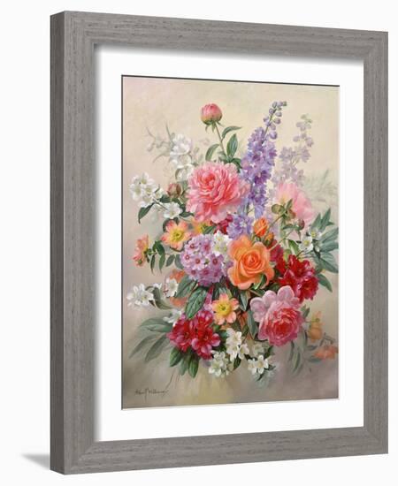 A High Summer Bouquet-Albert Williams-Framed Giclee Print