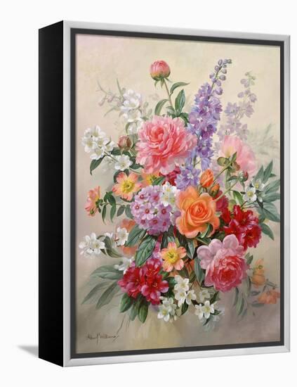 A High Summer Bouquet-Albert Williams-Framed Premier Image Canvas