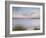 A high tide on a windy evening at Holkham Bay, Norfolk, England, United Kingdom, Europe-Jon Gibbs-Framed Photographic Print