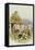 A Highland Cottage-Myles Birket Foster-Framed Premier Image Canvas