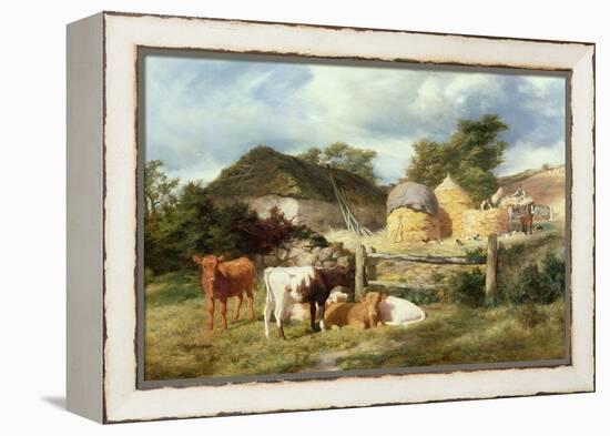 A Highland Croft, 1873-Peter Graham-Framed Premier Image Canvas