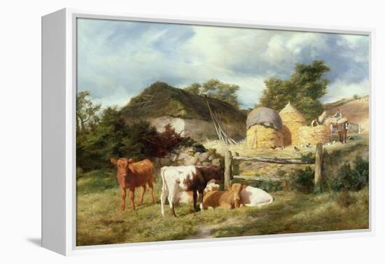 A Highland Croft, 1873-Peter Graham-Framed Premier Image Canvas